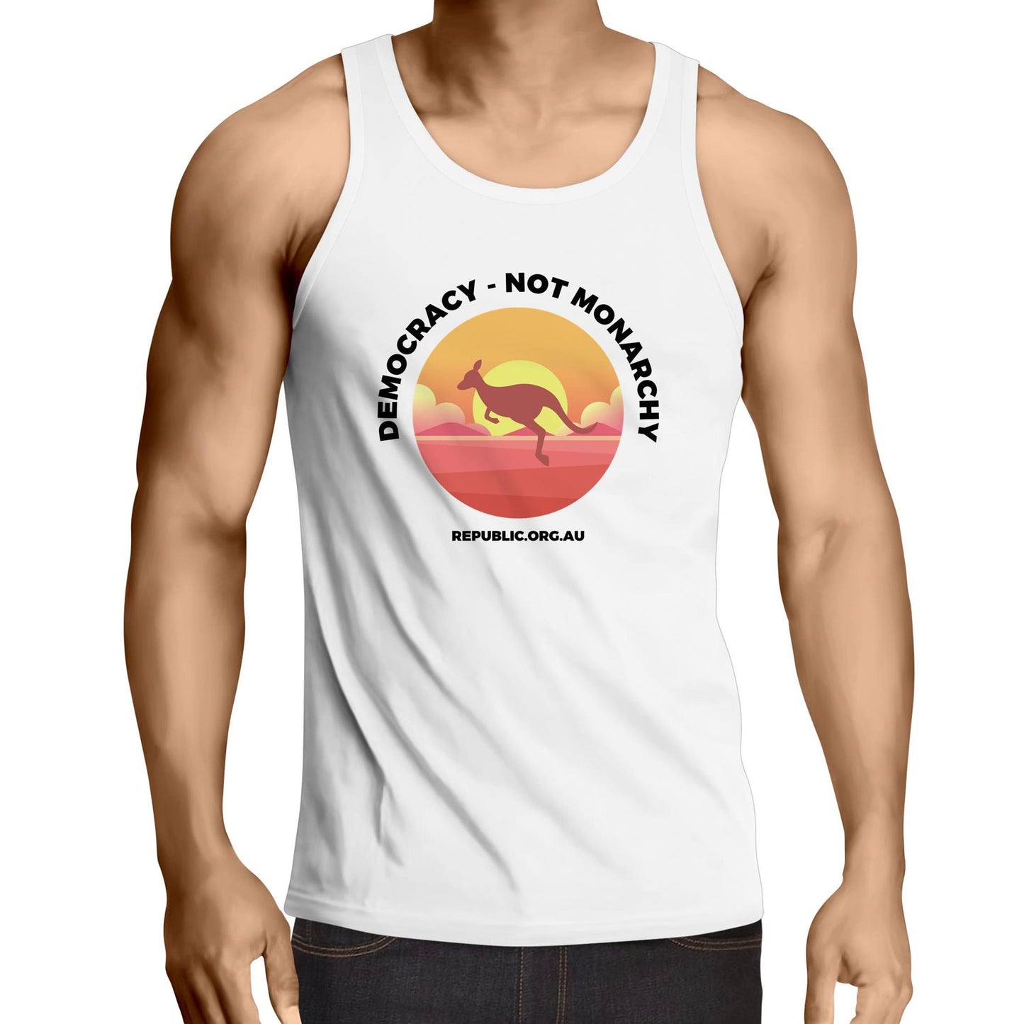 Men's Singlet Top / Kangaroo
