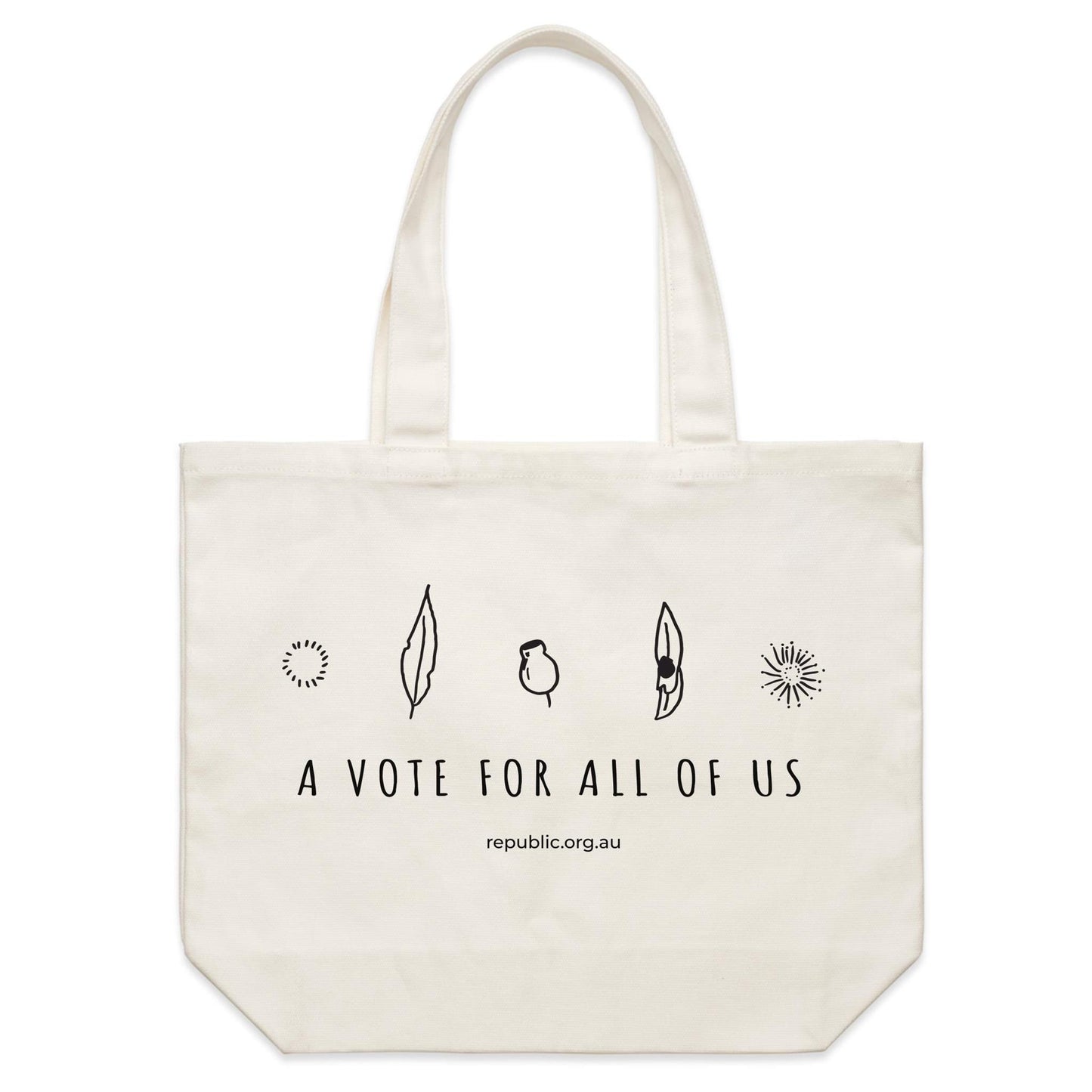 Canvas Tote Bag / Flora