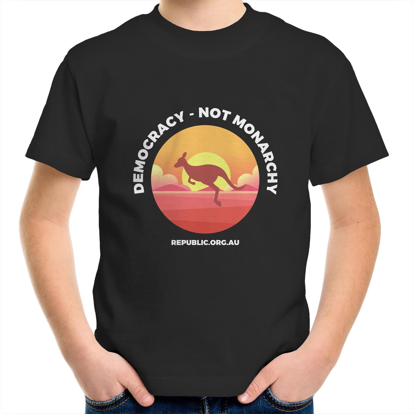 Kids Youth Crew T-Shirt / Kangaroo