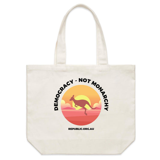 Canvas Tote Bag / Kangaroo